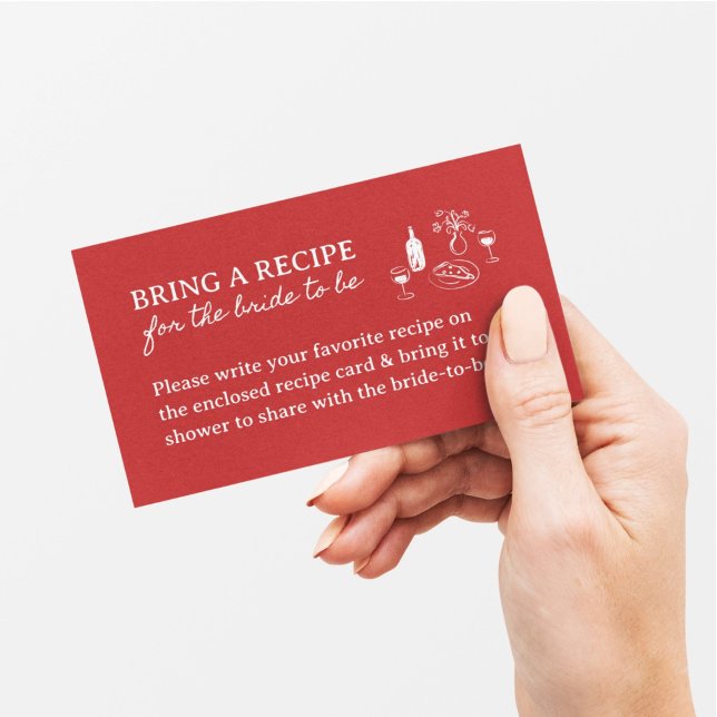 Tarjeta De Recepción Solicitud de receta de pizza italiana That's Amore (Subido por el creador)