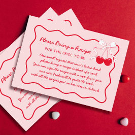 Tarjeta De Recepción Solicitud de receta médica para ducha de cerezos r