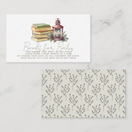 Tarjeta De Recepción Solicitud de reservas de libros y linternas de vac