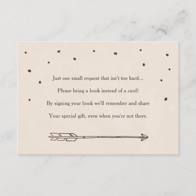 Tarjeta De Recepción Solicitud temática de libro de aventura rusa Inser (Anverso)