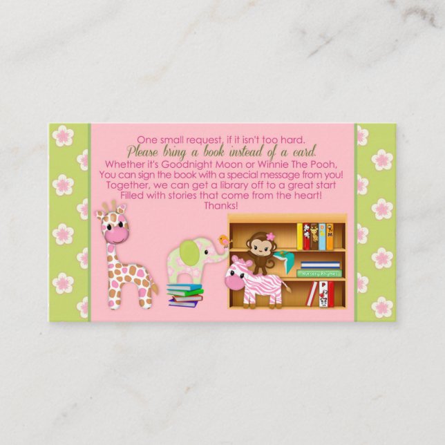 Tarjeta De Recepción Solicitudes de libros de fragmentos de selva en lu (Anverso)