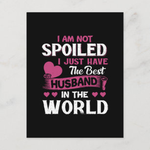 Tarjeta De Recepción Sólo Tengo Al Mejor Marido Del Mundo
