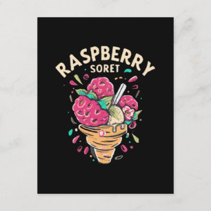 Tarjeta De Recepción Sorbete de frambuesa