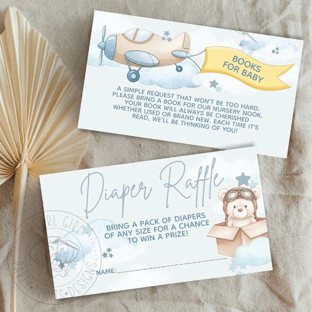Tarjeta De Recepción Sorteo de pañales Bearly Wait (Subido por el creador)