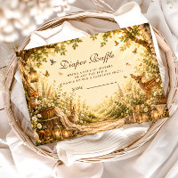 Sorteo de pañales boho bosque encantado