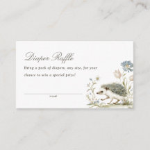 Sorteo de pañales Cottage Floral Erizo