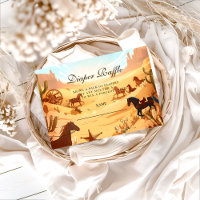 Sorteo de pañales country boho western