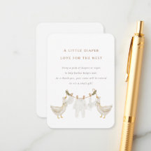 Sorteo de Pañales Nido de Gansito Bebé Baby Shower