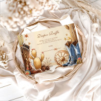 Sorteo de Pañales Vaqueros del Oeste Rústico