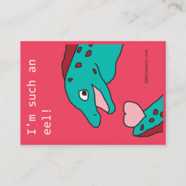 Tarjeta De Recepción ¡Soy una anguila! - AI Valentine