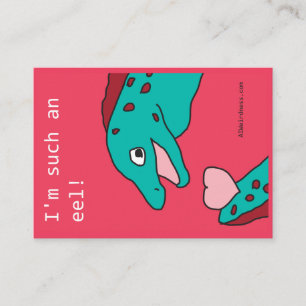 Tarjeta De Recepción ¡Soy una anguila! - AI Valentine