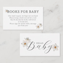 Tarjeta De Recepción Spring Daffodil Hello Books for Baby