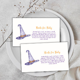 Tarjeta De Recepción Star Little Boo Witch Gorras Libros Para Baby Show