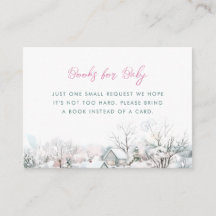 Stork se lleva libros de invierno para niños