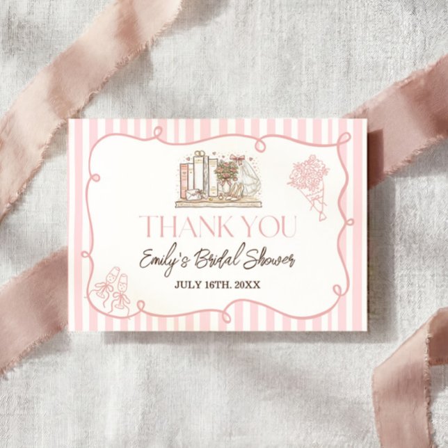 Tarjeta De Recepción Storybook Thank You Card (Subido por el creador)