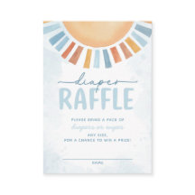 Sunshine Baby Shower Diaper Raffle