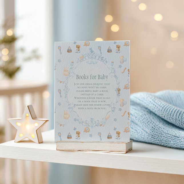 Tarjeta De Recepción Sweet Little Mouse Baby Shower Enclosure Card (Subido por el creador)