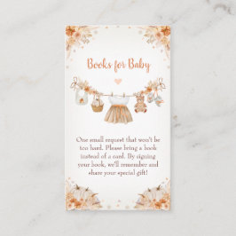 Tarjeta De Recepción Sweet Little Pumpkin Autumn Baby Shower