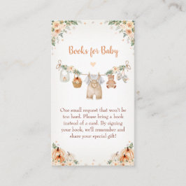 Tarjeta De Recepción Sweet Little Pumpkin Autumn Baby Shower