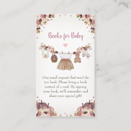 Tarjeta De Recepción Sweet Little Pumpkin Autumn Baby Shower 