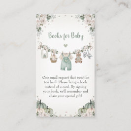 Tarjeta De Recepción Sweet Little Pumpkin Autumn Baby Shower