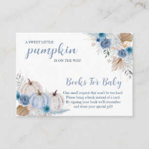 Tarjeta De Recepción Sweet Little Pumpkin Autumn Baby Shower