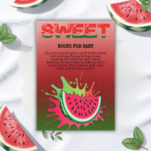 Tarjeta De Recepción Sweet Watermelon Baby Shower