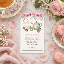 Té con la futura mamá, Sorteo de pañales para baby