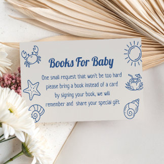 Tarjeta De Recepción Te veo pronto Solicitud de libro de baby shower co