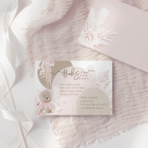 Teddy Bear Chica Boho moderno Ducha Libros para be