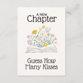 Tarjeta De Recepción Tendencias Florales Un Nuevo Capítulo Despedida de