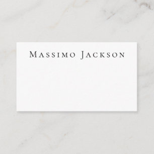 Tarjeta De Recepción Tendencias Negro y Blanco Creativo Moderno