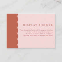 Terraza retro y ducha de visualización ondulada ro