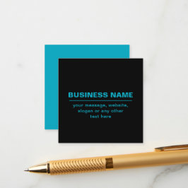 Tarjeta De Recepción Texto de personalizable para empresas Etc. negro e