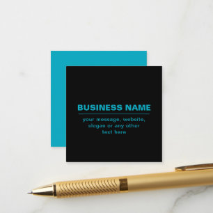 Tarjeta De Recepción Texto personalizable para empresa, etc. Negro edit