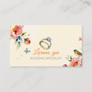 Tarjeta De Recepción Título de la lista recomendada: "Songbirds & Bloom