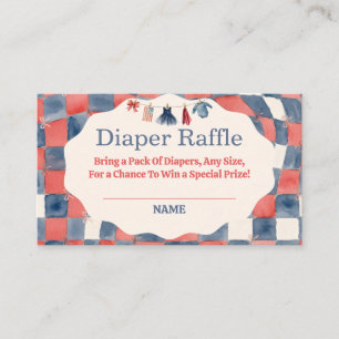 Tarjeta De Recepción Todas las rifas de pañales para bebé American Girl