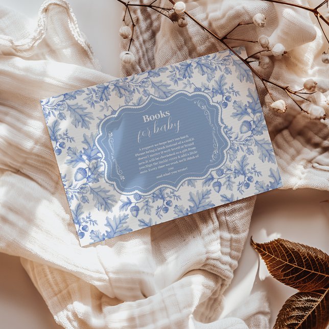 Tarjeta De Recepción Toile De Jouy Woodland Books para el bebé (Subido por el creador)