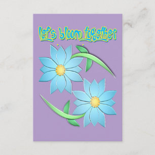Tarjeta De Recepción toque de primavera