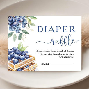 Tarjeta De Recepción Torta De Cumpleaños De Moras Para El Bebe Sorteo D
