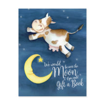 Trae un libro de vaca de ducha bebé sobre el arte