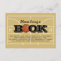 Trae un Libro | Genial Baby Shower de Baloncesto
