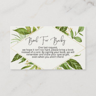 Tarjeta De Recepción Traer Un Libro Para Baby Baby Shower