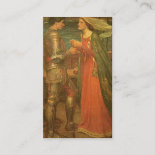 Tarjeta De Recepción Tristán e Isolda de JW Waterhouse Boda