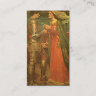 Tarjeta De Recepción Tristán e Isolda de JW Waterhouse Boda