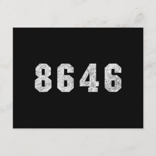 Tarjeta De Recepción Trump republicano 86 48