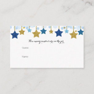 Tarjeta De Recepción Twinkle Cuántos caramelos hay en el tarro