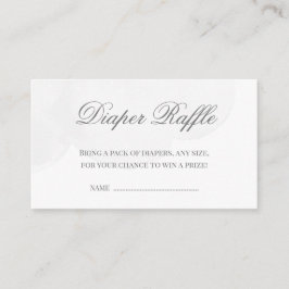 Tarjeta De Recepción Twinkle Little Star Baby Shower Diaper Raffle