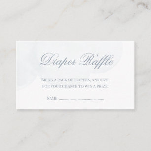 Tarjeta De Recepción Twinkle Little Star Boy Baby Shower Diaper Raffle