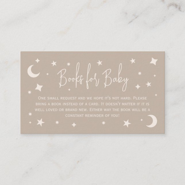 Tarjeta De Recepción Twinkle Twinkle Little Star Books for Baby (Anverso)